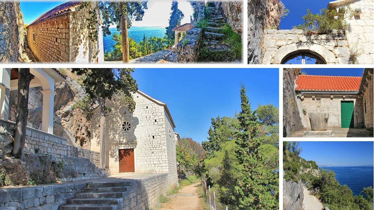 Gospa od Prizidnice chapel in Slatine on Čiovo island